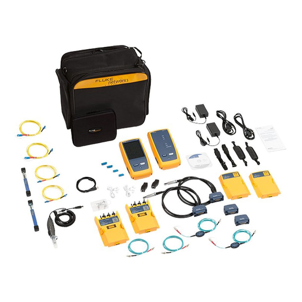 Fluke Networks DSX2-5000QI/GLD 1GHz DSX Cable Analyzer with Quad OLTS, 1 Year Glold Support, WiFi