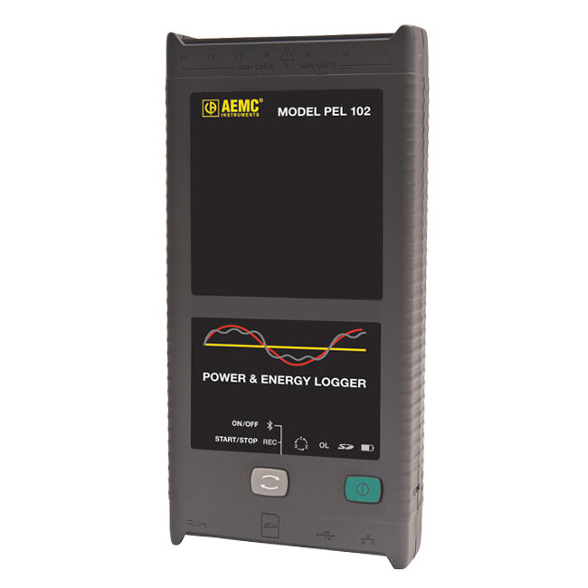 AEMC Instruments PEL102 Power & Energy Logger No LCD