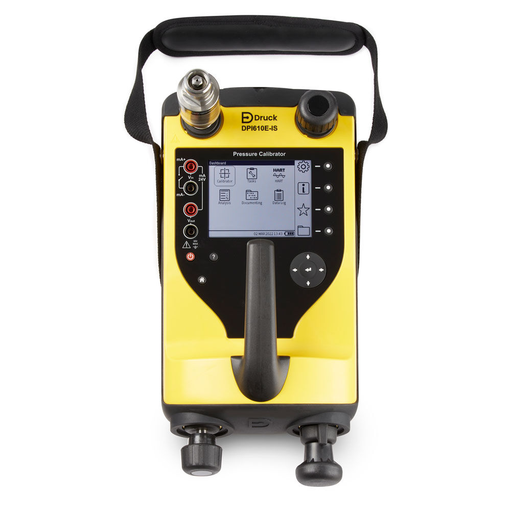 Druck DPI610E Portable Pressure Calibrator, Pneumatic Hazardous Area, 35bar Gauge