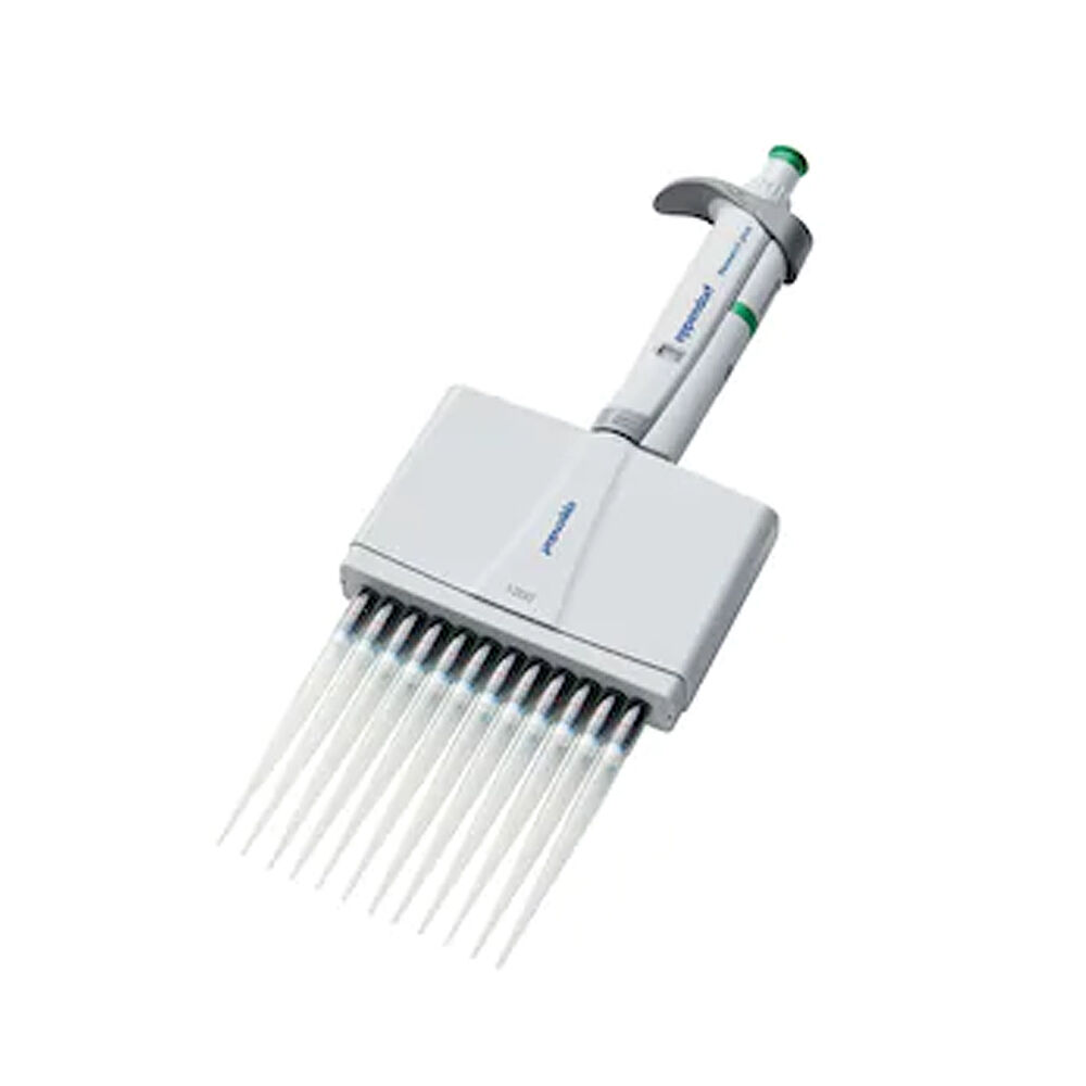 Eppendorf Research plus Variable Volume, Dark Green, 12 Channel, Pipette