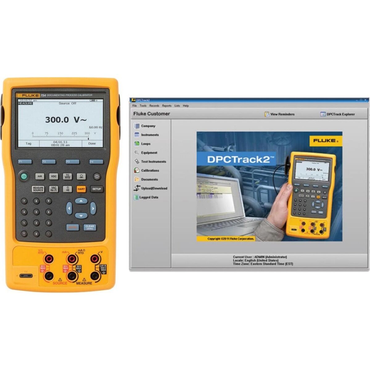 Fluke 754/750SW BU Fluke 754 DPC & 750SW DPCTRACK2 Software Bundle Package