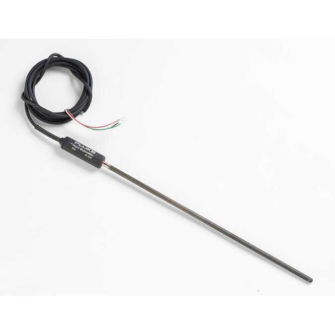 Fluke Calibration 5628-20-S High Temperature PRT, 0.25"x20", 25.5W -200C to 661C with Case, Spade Lug