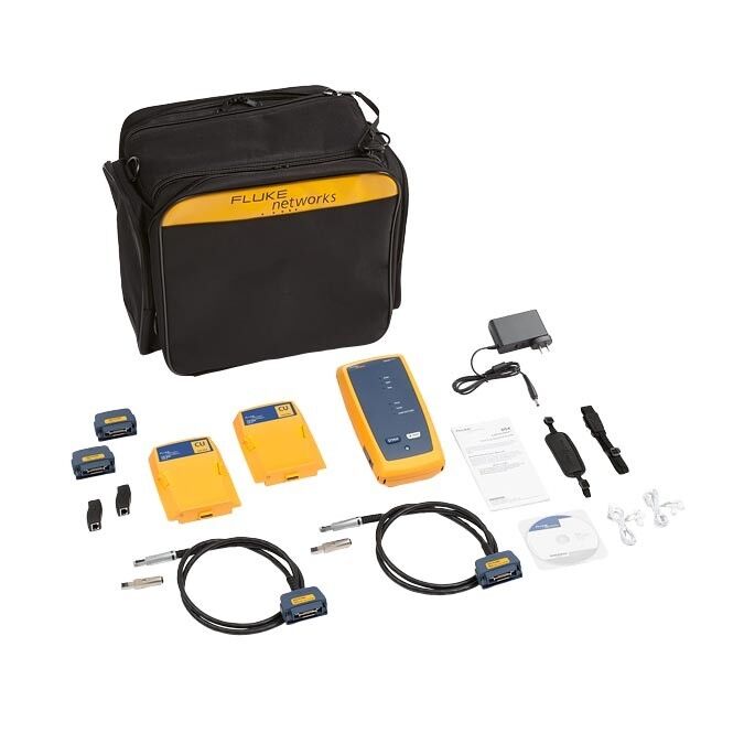 Fluke Networks DSX-8000-ADD-R 2GHZ CAT 8 DSX2 CableAnalyzer Modules Add on Kit with Remote