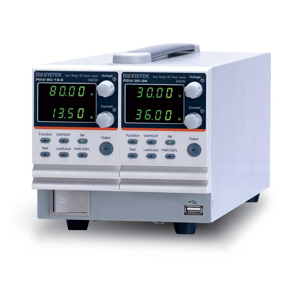 GW Instek PSW-720H68 Dual-channel switching DC Power supply, 250V/800V, 720W