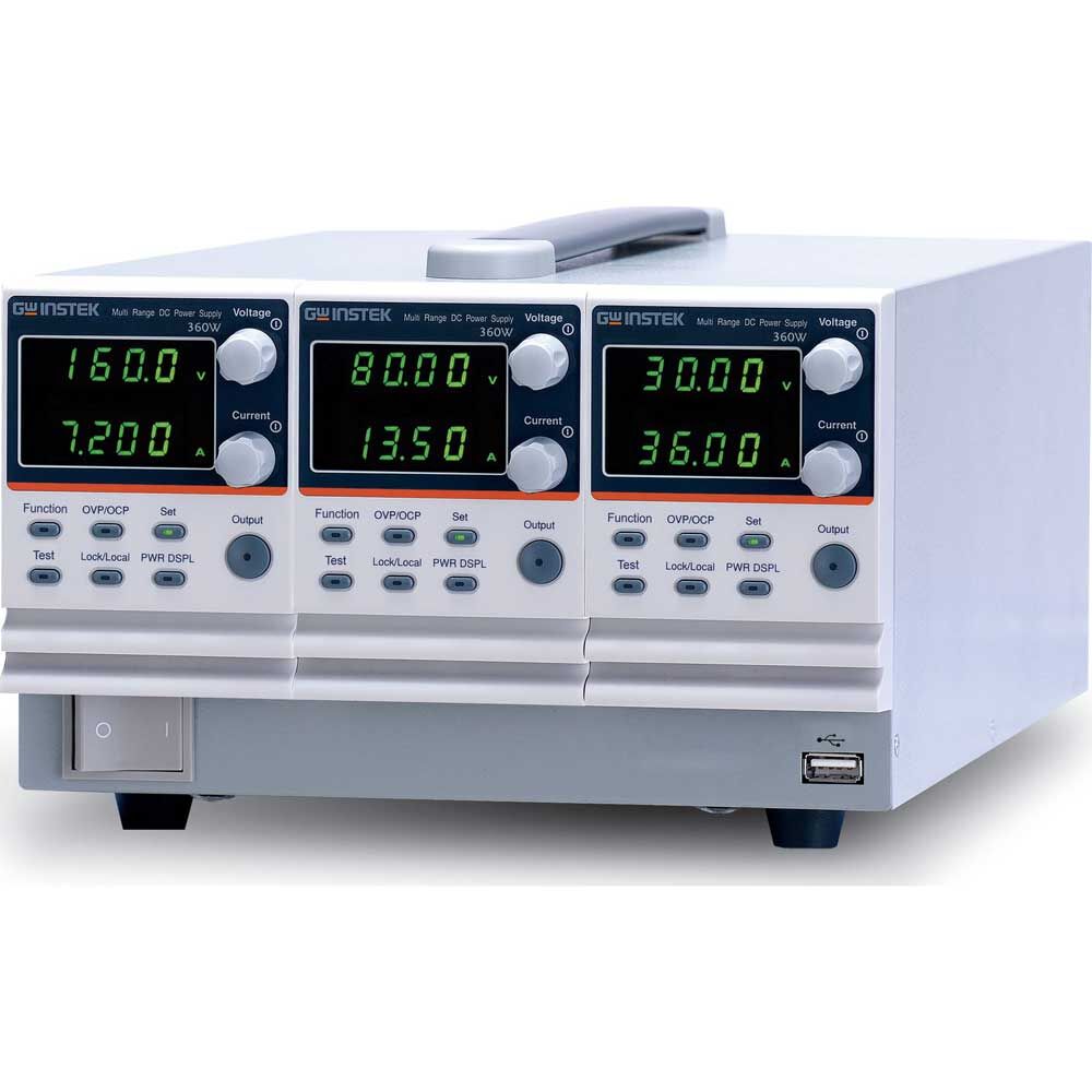 GW Instek PSW-1080L144 Triple-channel switching DC Power supply, 30/80/80V, 1080W
