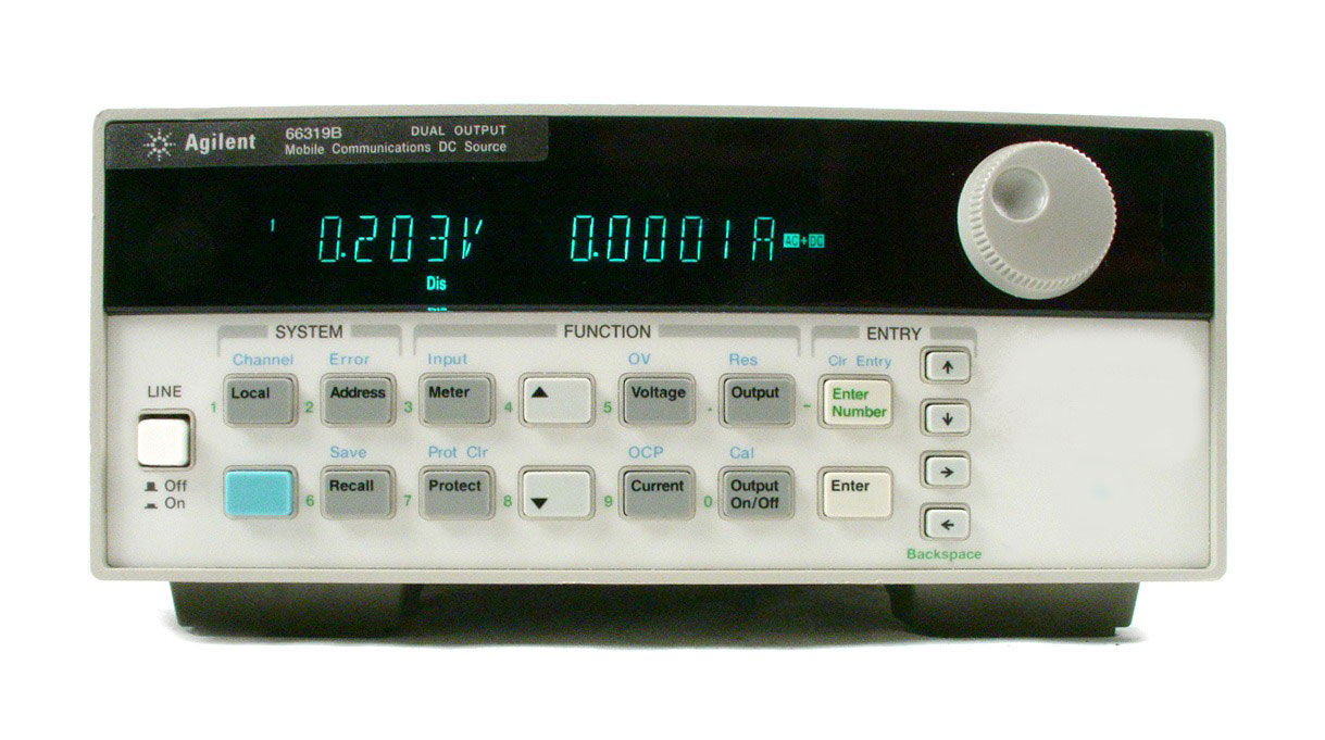 Keysight 66319B Dual Mobile Comm DC Source with Battery Emulation