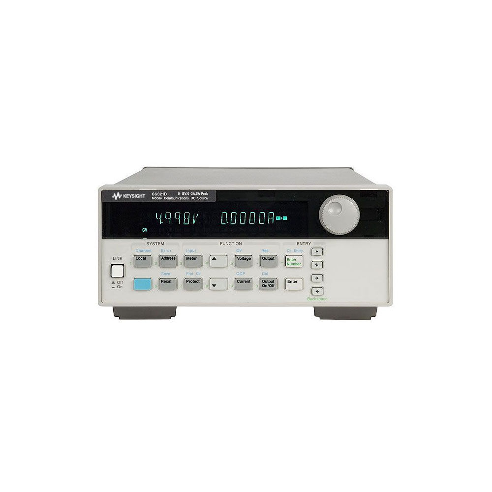 Keysight 66321D Mobile Comm DC Source with Battery Emulation, DVM