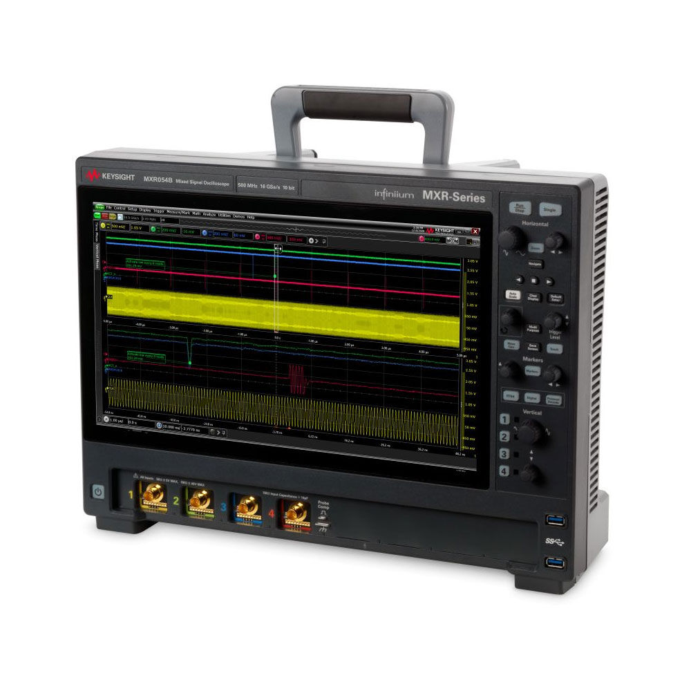 Keysight MXR054B Infiniium MXR B-Series Oscilloscope, 500MHz, 4 Channels