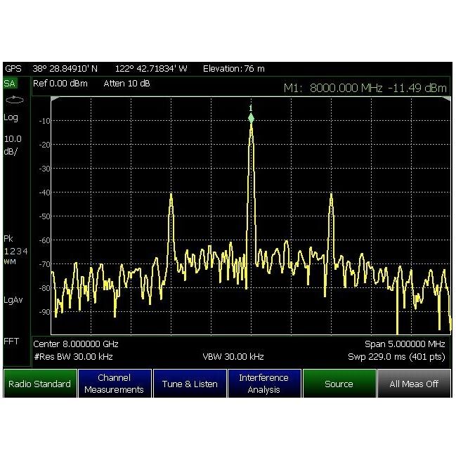 Keysight N9917A-233 Spectrum Analyzer Option for the N9917A