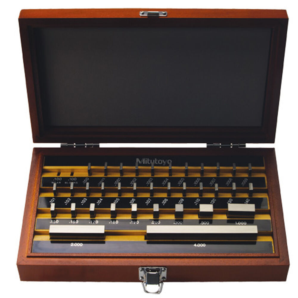Mitutoyo 516 Rectangular Steel Gage Block Set