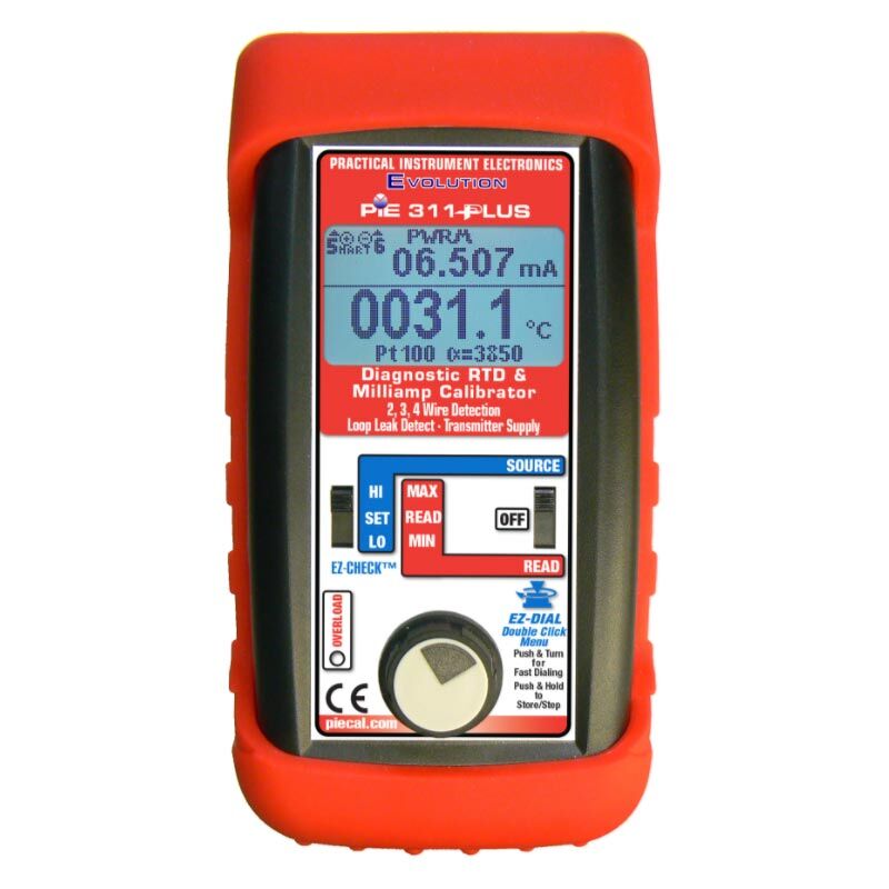 PIE 311PLUS Diagnostic RTD & Milliamp Calibrator