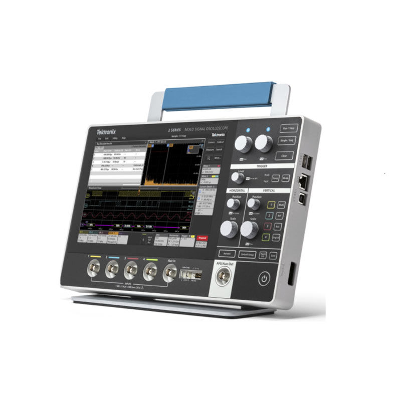 Tektronix MSO24-2-BW-100 Mixed Signal Oscilloscope: 4 Analog Channel, 2.5GS/s, 10Mpts, 100MHz