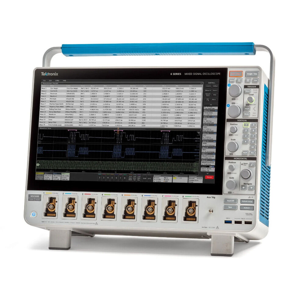 Tektronix MSO68B 6 Series B MSO Oscilloscope, 8 FlexChannels, 1 GHz